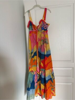 goldenrod maxi dress Golden Child Linen Maxi Dress
